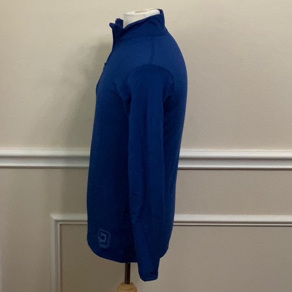 PolarMax 4.0 HEAVYWEIGHT ZIP MOCK FLEECE - SodaLt Blue - Picture 4 of 14